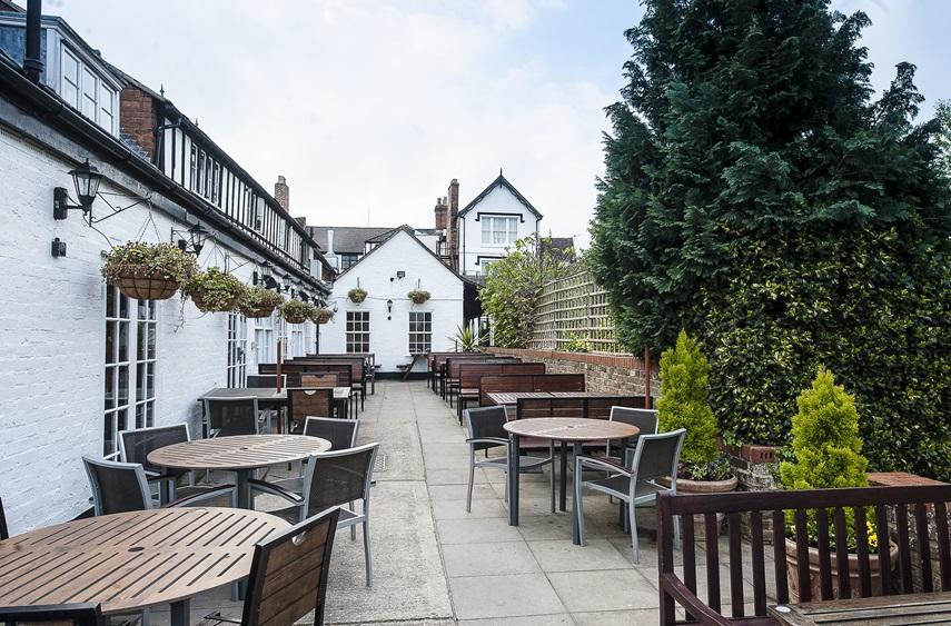 The Royal Hop Pole Wetherspoon Tewkesbury Exteriör bild